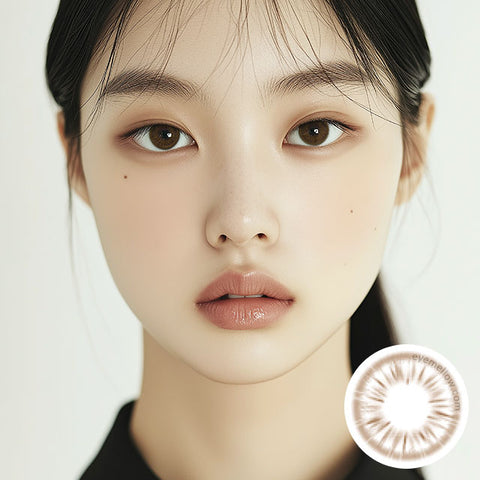 [Monthly] MAY-LUV Cheese Brown Colored Contact Lenses