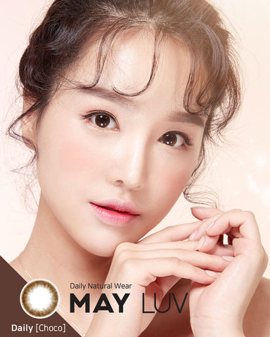 [Monthly] MAY-LUV Daily Choco Colored Contact Lenses