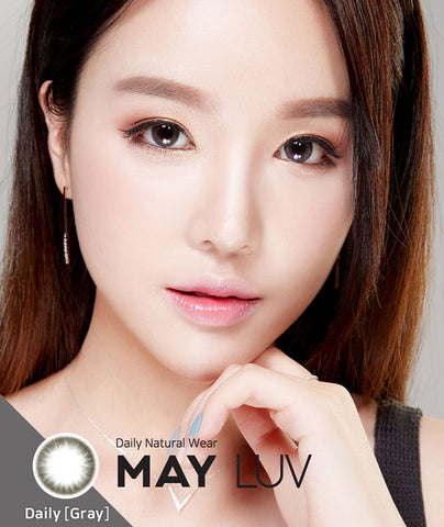 [Monthly] MAY-LUV Daily Gray Colored Contact Lenses