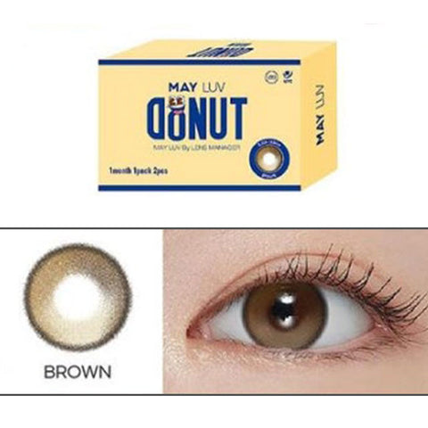 [Monthly] MAY-LUV Donut Brown Colored Contact Lenses