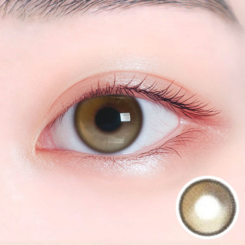 [Monthly] MAY-LUV Donut Brown Colored Contact Lenses