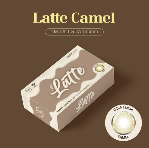 [Monthly] MAY-LUV Latte Camel Colored Contact Lenses