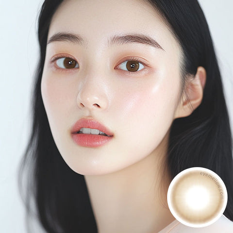 [Monthly] MAY-LUV Smoothie Brown Colored Contact Lenses