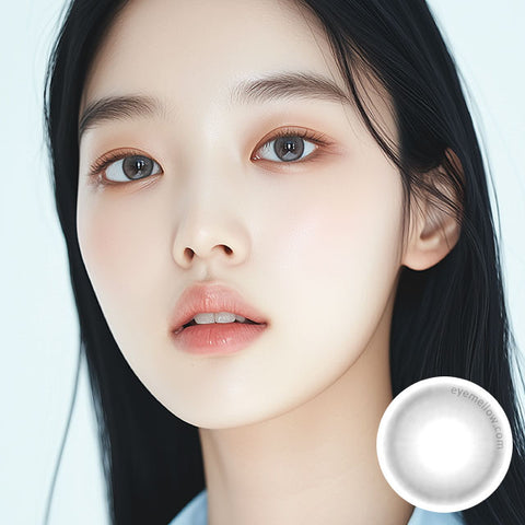 [Monthly] MAY-LUV Smoothie Gray Colored Contact Lenses