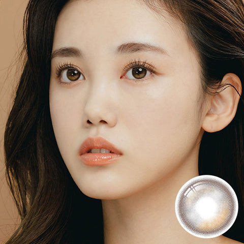 [Monthly] i-SHA Oriana Edge+ Brown Colored Contact Lenses