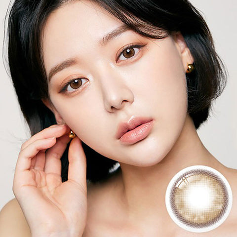 [Monthly] i-SHA Oriana Molton Amber Brown Colored Contact Lenses