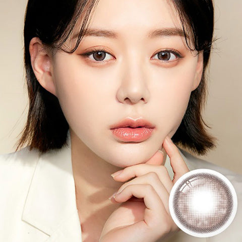 [1Day] i-SHA Oriana Molton Ash Brown Colored Contact Lenses