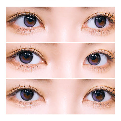 [Monthly] i-SHA Polaris Ursa Deep Wine Colored Contact Lenses - Silicone hydrogel