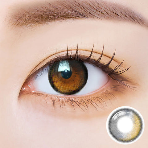 [Monthly] i-SHA Polaris Ursa Eclipse Colored Contact Lenses - Silicone hydrogel