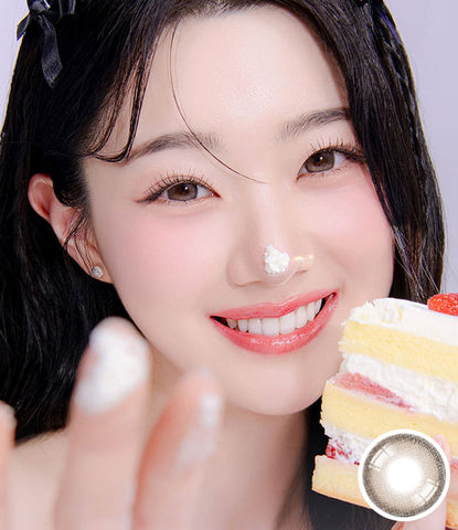 [Monthly] Sugar Cream Ash Choco Colored Contact Lenses