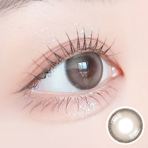 [Monthly] Sugar Cream Ash Choco Colored Contact Lenses