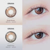 [Monthly] i-SHA Oriana Shade Gray Colored Contact Lenses